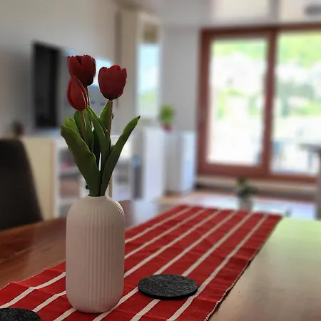Gemuetliche Maisonette Mit Dachterrasse Und Weitblick 公寓 巴特乌拉赫