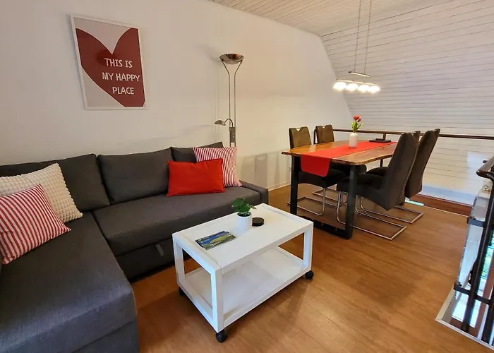 公寓 Gemuetliche Maisonette Mit Dachterrasse Und Weitblick *